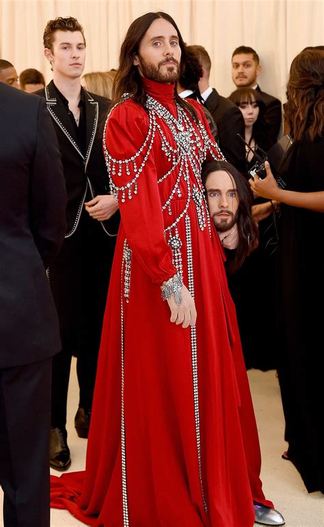 Met Gala 2019: Jared Leto Carries Decapitated